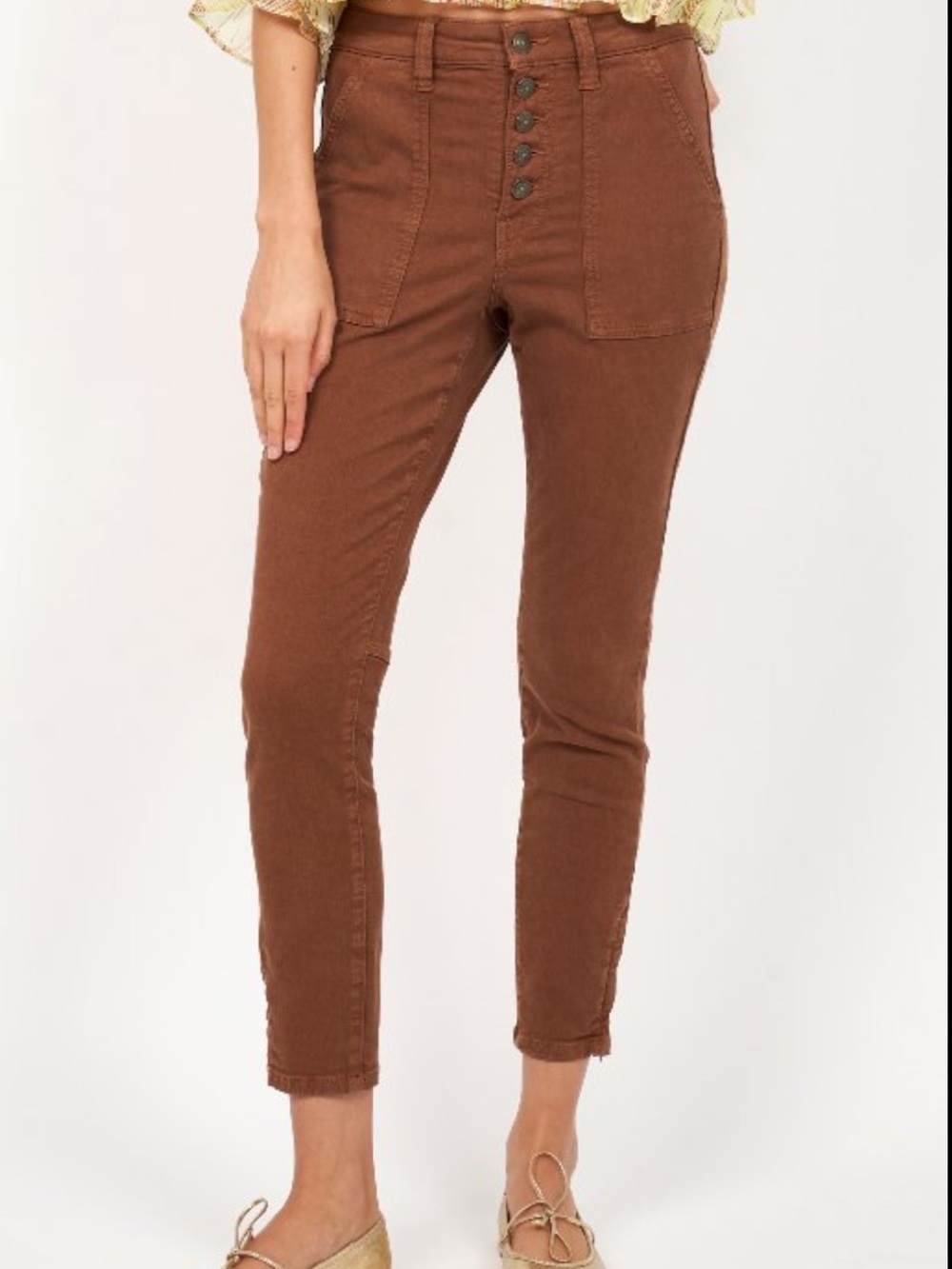 Joie Maxine Park Skinny High Rise Pant
